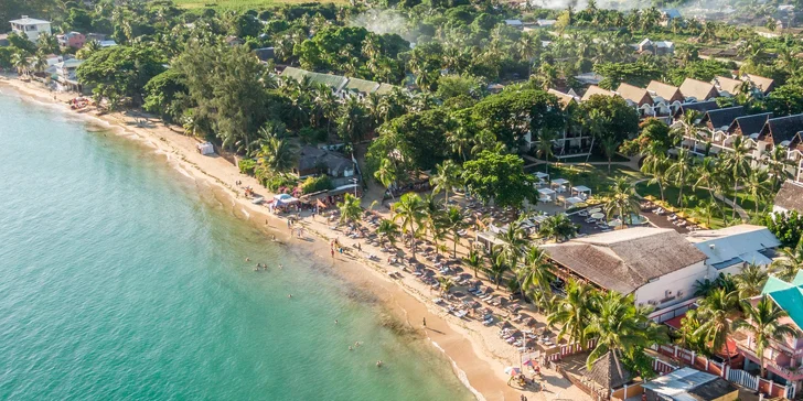 Hotel Royal Beach se nachází přímo u jedné z nejkrásnějších pláží na Nosy Be.