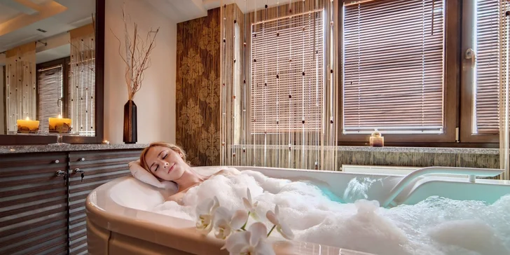 V nabídce je také varianta pro milovníky relaxace, která navíc zahrnuje sulfidovou koupel. 