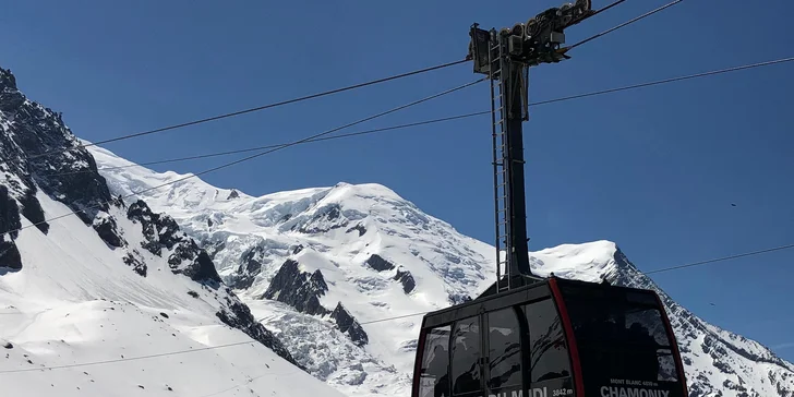 Navštívíte také Chamonix – horské středisko pod Mont Blancem.