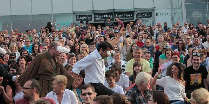 Lístek na festival humoru Komedy Fest: Sokol, Pavlásek, Holubová i Klepl