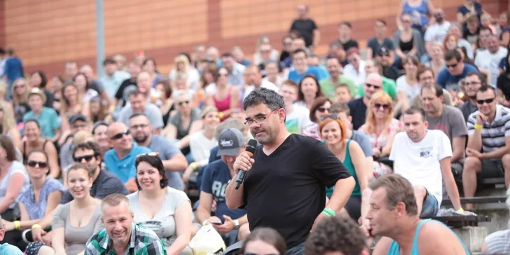 Lístek na festival humoru Komedy Fest: Sokol, Pavlásek, Holubová i Klepl