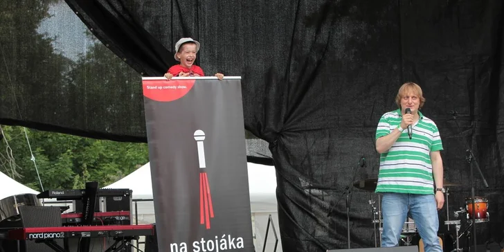 Lístek na festival humoru Komedy Fest: Sokol, Pavlásek, Holubová i Klepl