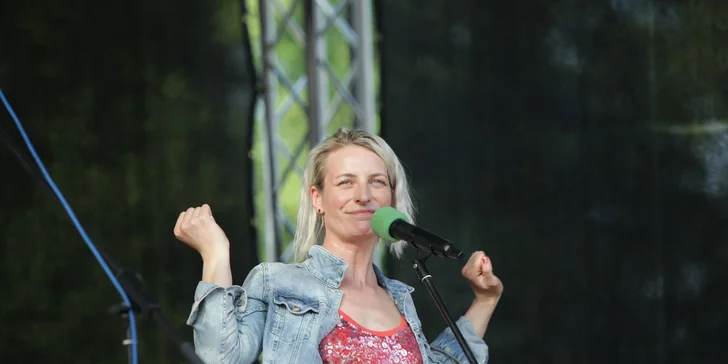 Lístek na festival humoru Komedy Fest: Sokol, Pavlásek, Holubová i Klepl