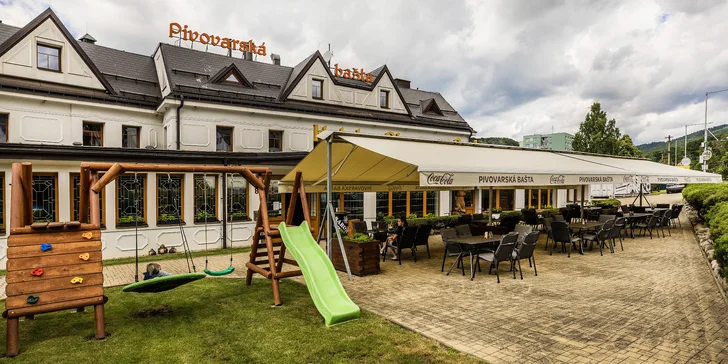 Hotel s pivovarem v Krkonoších: polopenze, exkurze i romantické večeře
