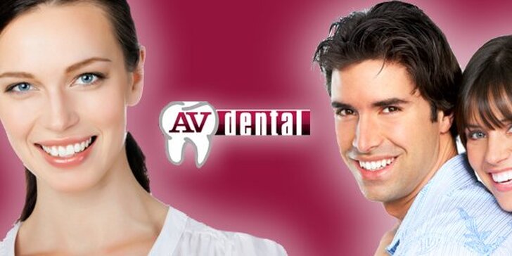 549 Kč za kompletní dentální hygienu v zubní ordinaci AV Dental. Zdravé zuby a zářivý úsměv se slevou 60 %.
