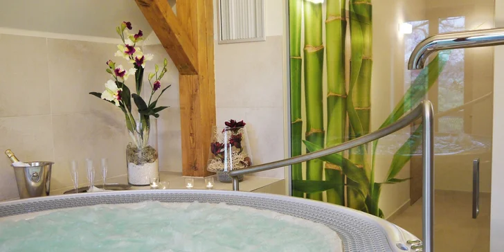 4* pobyt s nádechem historie: Polopenze, wellness i možnost prohlídky tvrze