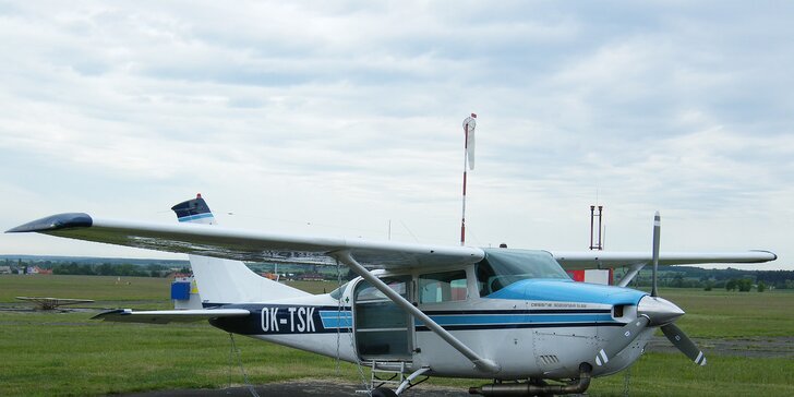 Jako orli: Seznamovací lety v letounu Cessna nad krásami Českého ráje