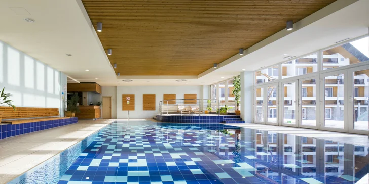 Po 19. hodině smí do wellness jen osoby starší 18 let – panuje tu tak úžasný klid. 