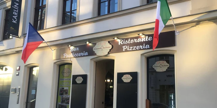 Pravá italská pizza a nealko nápoj pro 1 i 2 v restauraci s italským kuchařem