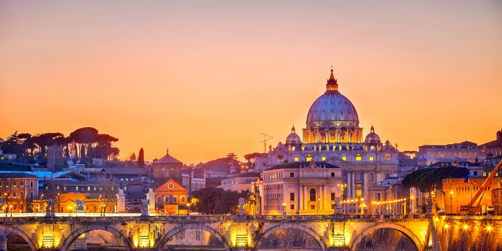 Letecký zájezd do Říma: 3 noci v centru města a průvodce pro menší skupinu