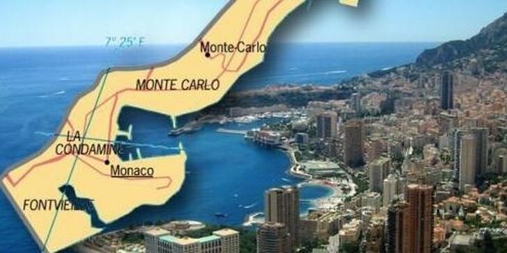 Víkendový výlet do Monaka s dopravou tam i zpět