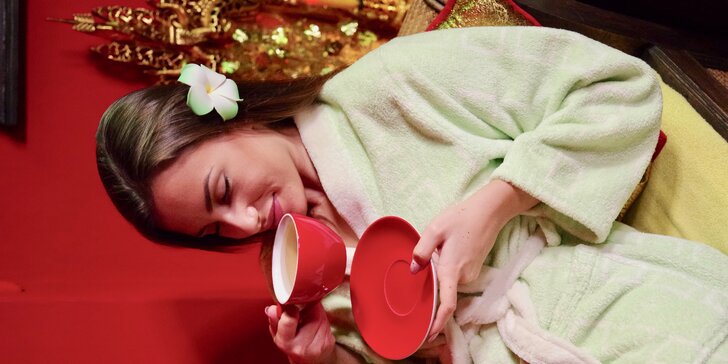 Den pro princeznu: balíček plný masáží a relaxace i thajský zelený čaj