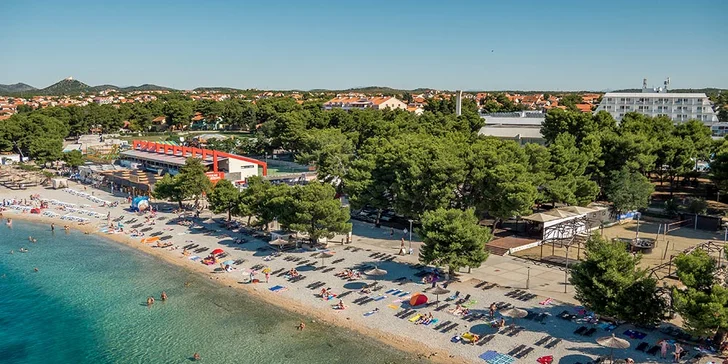 Dovolená v letovisku Vodice s polopenzí či light all inclusive, až 2 děti zdarma