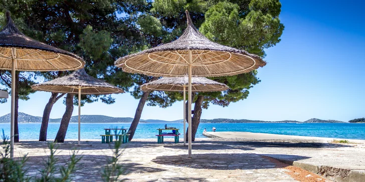 Dovolená v letovisku Vodice s polopenzí či light all inclusive, až 2 děti zdarma