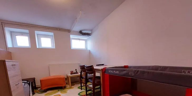 V penzióne nájdete vnútorný aj vonkajší kútik pre najmenších hostí.