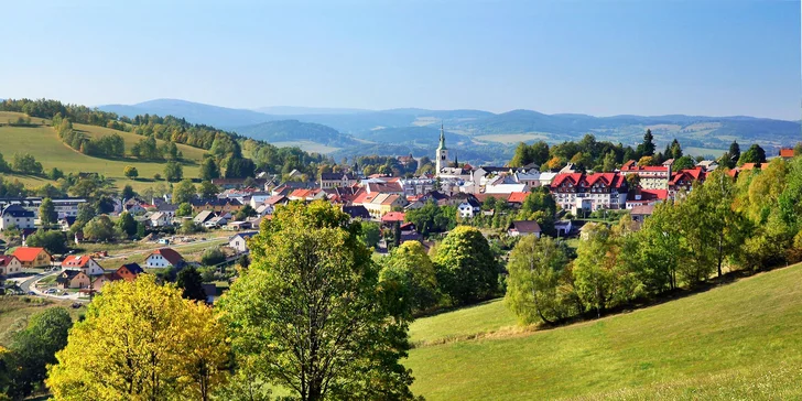 Relaxační pobyt s polopenzí, bazénem a 13 procedurami v bylinných lázních