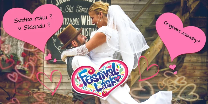 Dvě vstupenky na Festival lásky: Leoš Mareš, Ewa Farna a další v Šiklandu