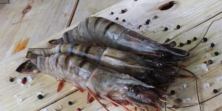 Celé neloupané krevety na gril i do sushi: 200, 500 nebo rovnou 1 000 g