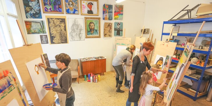 Kreativní výtvarné kurzy pro děti v Ateliéru Art Generace