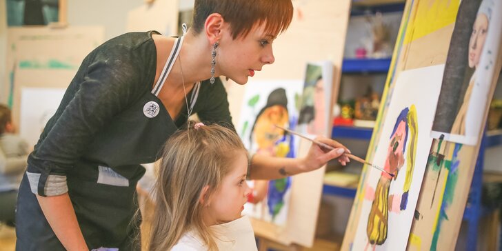 Kreativní výtvarné kurzy pro děti nebo dospělé u centra Prahy!