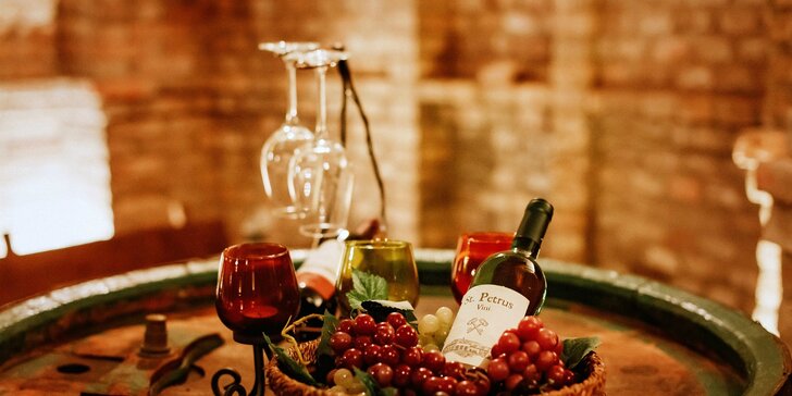 Kouzelný pobyt v penzionu s vlastní vinicí: gurmánská večeře i relax v sauně