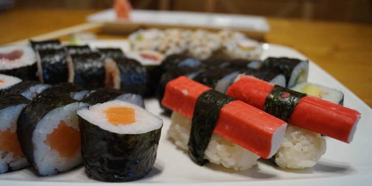 Sushi sety v nové restauraci v centru Liberce: 18 až 34 ks i pro take away