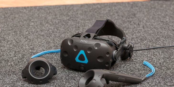 Virtuální realita pro 1-4 osoby s brýlemi HTC VIVE v délce dle výběru