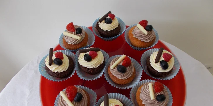 Kurz cukráře: naučte se připravovat báječné cupcakes