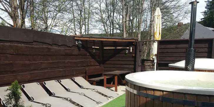 Pobyt v Jeseníkách vč. wellness a polopenze: pro 2 + dítě do 11,9 let zdarma