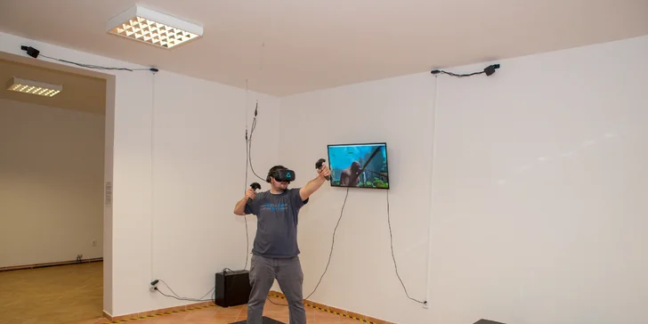 Virtuální realita pro 1-4 osoby v délce dle výběru s brýlemi HTC VIVE