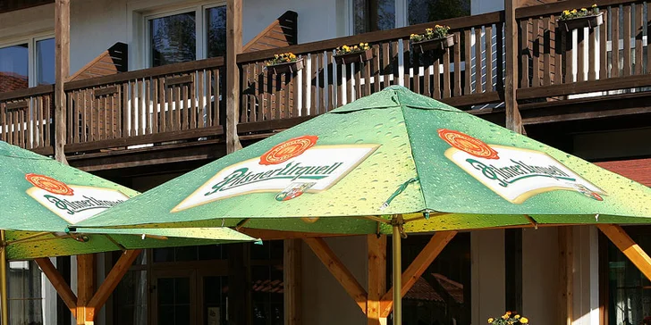 Čtyřdenní pobyt pro dva v Českém lese včetně polopenze a tenisu