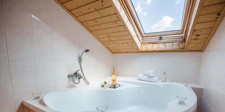 Relax v Moravském krasu s all inclusive light: wellness apartmá s vířivkou nebo privátní wellness