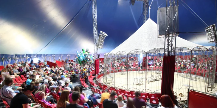 Vstupenky na originální cirkusovou show: Karel Berousek uvádí cirkus Sultán