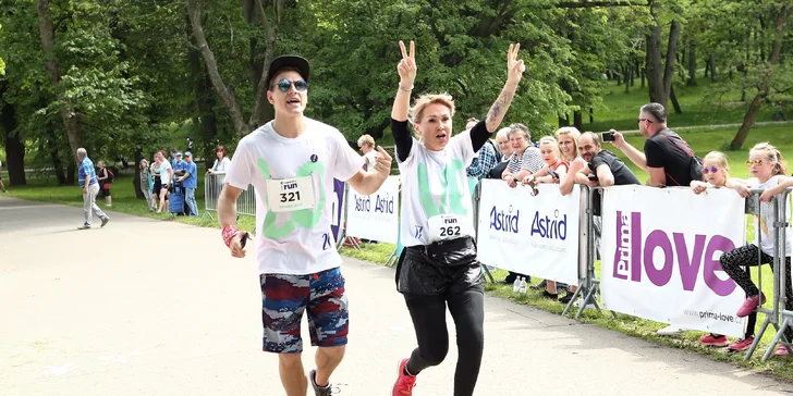 Běh Prima Run ve Stromovce: tričko, případně i dárkový balíček či hračka