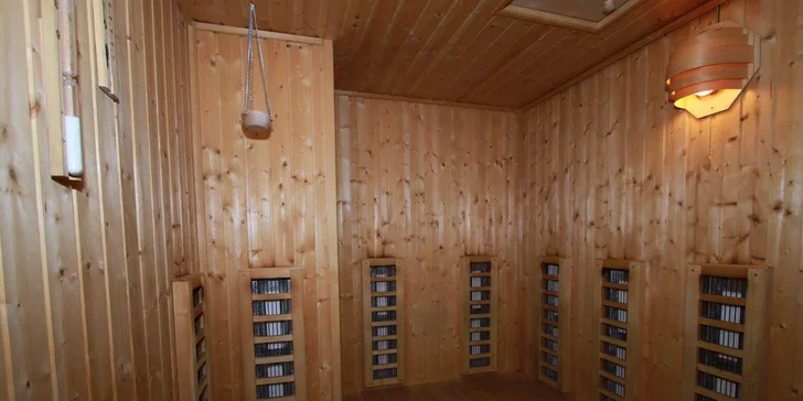 Hřejivý odpočinek: 2 hodiny v infrasauně až pro 4 osoby