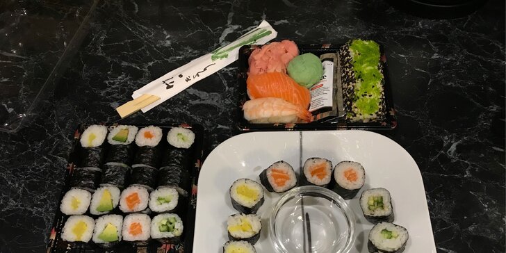 Jak říkají zákazníci: vynikající sushi sety s 22–38 kousky, některé i s polévkami