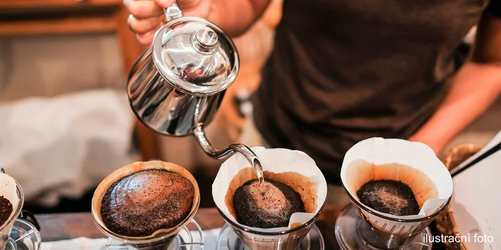 Degustace 4 druhů filtrované kávy s výkladem: metoda vacuum pot