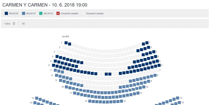 Představení Carmen Y Carmen s Dagmar Peckovou a Bárou Hrzánovou