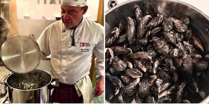Degustace italských vín a jídel s výkladem a ukázkami vaření