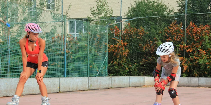 Pětidenní příměstský tábor in-line bruslení pro děti ve věku 4–13 let