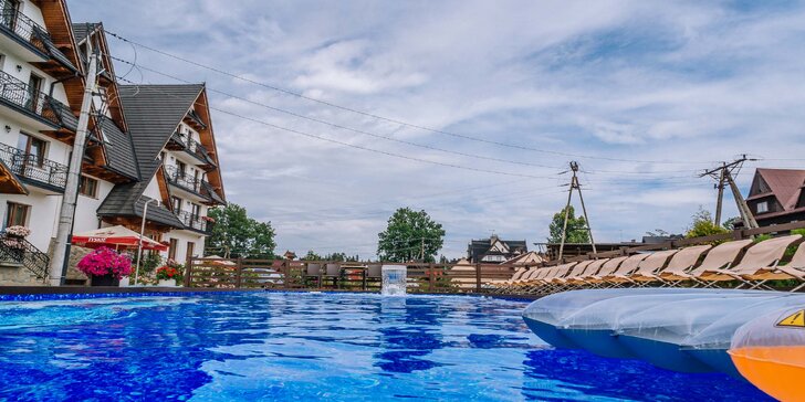 Pohádkový wellness v polských Tatrách s polopenzí a slevou do aquaparku