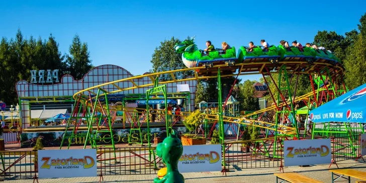Navštivte park plný dinosaurů a zábavy: 2denní vstup do polského Zatorlandu
