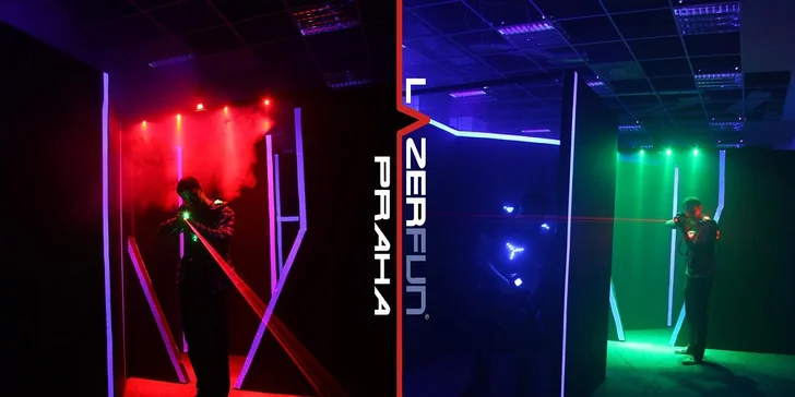 Pořádná střílečka v laser game aréně LazerFun