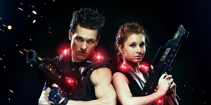 Letní střílečka v laser game aréně LazerFun: hra pro 1, 4, 6, 8 nebo 12 osob
