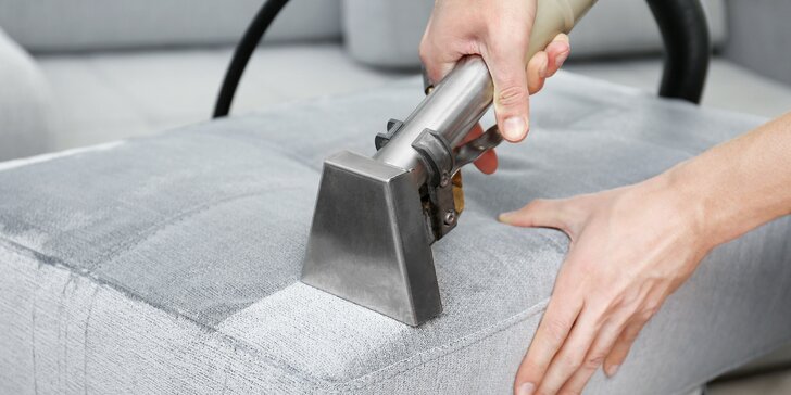 Sedačka i koberec jako nové: profesionální čištění extrakční metodou