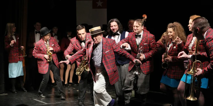Vstupenka na představení Začalo to Vestpocketkou v Divadle Semafor