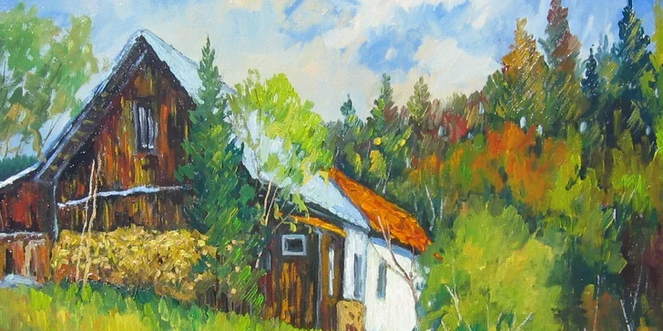 Výtvarné kurzy v malebném prostředí Jeseníků