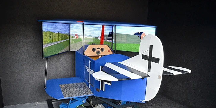 Nebo se proleťte na simulátoru.