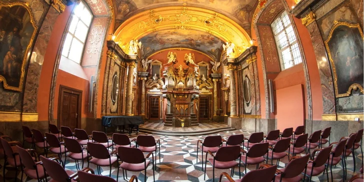 Vstupenka na novoroční koncert v Zrcadlové kapli Klementina