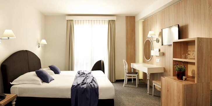 4* hotel u Jadranu s polopenzí a rozsáhlým spa 5 minut od soukromé pláže